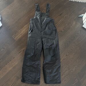Champion Kids Black Snow Bib Overalls